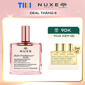 Dầu dưỡng khô đa năng Hương Hoa Huile Prodigieuse Florale Multi-purpose Dry Oil 50ml