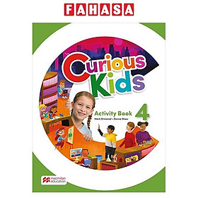 Sách ngoại văn: Curious Kids Level 4 Activity Book With Digital Activity Book - Fahasa