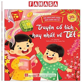 Sách - Đọc Sách Ngày Xuân, Quây Quần Đón Tết - Truyện Cổ Tích Hay Nhất Về Tết - Bìa Cứng