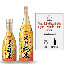 Rượu Sake Shochikubai Kyoto Fushimizu Jitate 14%