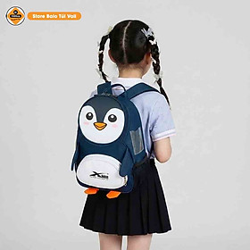 Balo Mầm Non Dễ Thương Xbags Penguin XB 3019 – Balo Trẻ Em Đi Học Nhẹ, Thiết Kế Hình Chim Cánh Cụt Ngộ Nghĩnh!