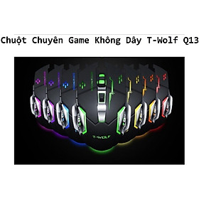 Mua Chuột Chuyên Game Không Dây T-Wolf Q13 - Giao Màu Ngẫu Nhiên