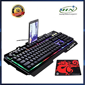 Bàn phím game đổi màu G700 Led giả cơ siêu đẹp + Tặng Lót Chuột