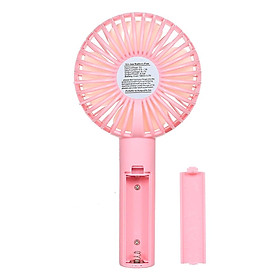 Mua QUẠT MINI CẦM TAY CÓ ĐẾ   3 CHẾ ĐỘ GIÓ  - CÓ DÂY SẠC - GDHN Loại Tốt