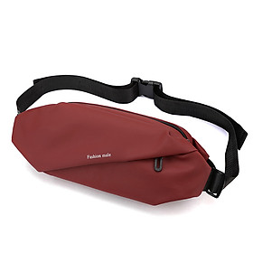 Túi Đeo Chéo Nam Thời Trang Phong Cách Ulzzang Chất Da Pu Cao Cấp, Chống Thấm Nước 412-1 BL016 - Red