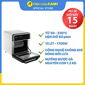 Mua Lò chiên không dầu Kangaroo KG15AF1A 15 lít - Hàng chính hãng