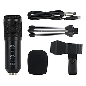 XTUGA chuyên nghiệp Studio condenser microphone Kit BM800 với Pop Filter/Scissor cánh tay Stand/Shock Mount