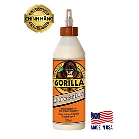 Mua Keo Dán Gỗ Tốt An Toàn Nhập Khẩu Từ Mỹ  Keo Dán Gỗ Không Để Lại Dấu Vết Gorilla Wood Glue 532ml