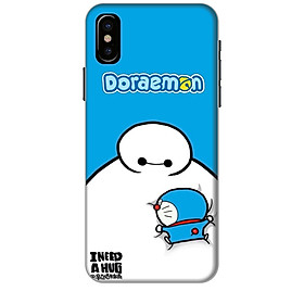 Ốp lưng dành cho điện thoại IPHONE XS Big Hero Doraemon