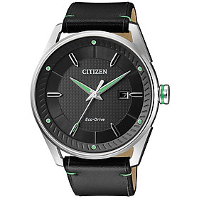 Đồng Hồ Nam Citizen Dây Da BM6981-13E - Mặt Đen