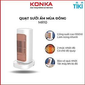 Mua Máy sưởi đứng có chế độ quay đối lưu khí nóng  chống cháy thông minh công suất 1300W-Hàng nhập khẩu