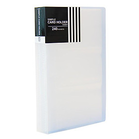 Sổ namecard 240 card plus a5-240p lưu danh thiếp