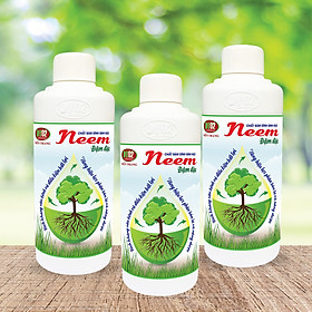 Combo 3 chai Chất Bám Dính Sinh Học Neem (500ml/chai)