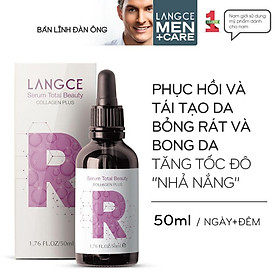 TOTAL BEAUTY SERUM COLLAGEN+ PHỤC HỒI DA SAU NẮNG (NHẢ NẮNG+CHÁY NẮNG) 50ml LANGCE DÀNH CHO NAM