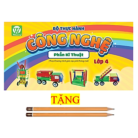 Bộ thực hành công nghệ lớp 4 - phần kĩ thuật
