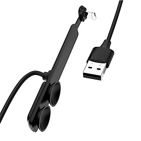 Mua Cáp Sac Iphone Hoco U51 Lightning Cao Cấp - Chuyên Dành Cho Chơi Game + Tặng Gía Đỡ Điện Thoại T2 - Chính Hãng