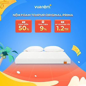 Mua Nệm Foam Cao Cấp Tempur Original Prima - Chống truyền rung động tốt - Công nghệ CoolTouch tạo cảm giác mát mẻ  dễ chịu