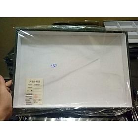 Mua Khay trơn da trắng  đen PU cao cấp siêu rẻ