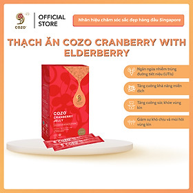 Thạch Ăn Cân Bằng NộI Tiết Tố Nữ COZO Cranberry Jelly Chiết Xuất Nam Việt