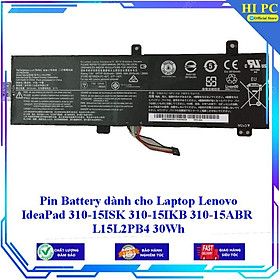 Pin Battery dành cho Laptop Lenovo IdeaPad 310-15ISK 310-15IKB 310-15ABR L15L2PB4 30Wh - Hàng Nhập Khẩu 