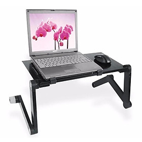 Mua Bàn để Laptop T6 thông minh xoay 360 độ tản nhiệt - Gấp gọn cực tiện lợi