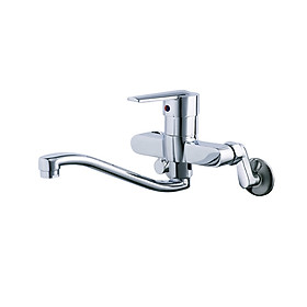 Mua Vòi rửa bát (chén) nóng lạnh gắn tường Caesar K376C - chiều dài vòi 306 mm