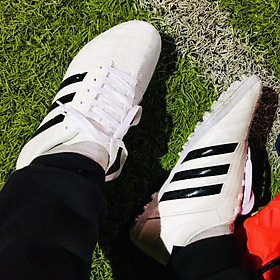 Giày bóng đá phủi Wk 3 sọc trắng 2022 cao cấp