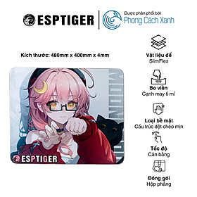 Mua Lót chuột vải ESPTiger Neon V2 - Moondrop Edition Gaming Mousepad - Hàng Chính Hãng