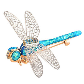 Colorful Women Dragonfly Corsage New Lady Wedding Banquet Decor