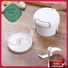 Mua Dụng Cụ Xay Tỏi Ớt Cầm Tay Đa Năng Thế Hệ Mới  Máy Xay Tỏi Kéo Tay Mẫu Mới Gd265 - Miễn Phí Vận Chuyển