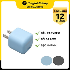 Mua Adapter Sạc Type C PD 20W Hydrus UL160 - Hàng Chính hãng