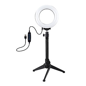LED  Light Live Makeup Video Photo With Desk Tripod