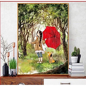 Mua Tranh thêu chữ thập THÊU KÍN KT 53x72 cm