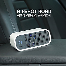 Máy lọc không khí ô tô Airshot Road | Sản phẩm chính hãng Hàn Quốc | Sử dụng công nghệ đèn LED UV khử trùng mạnh mẽ