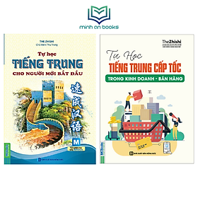 [Download Sách] Combo Bộ 2 Cuốn Làm Giàu Từ Tiếng Hoa: Tự Học Tiếng Trung Cho Người Mới Bắt Đầu + Tự Học Tiếng Trung Cấp Tốc Trong Kinh Doanh - Bán Hàng (Dùng Kèm App MCBooks) – MinhAnBooks