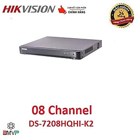 Đầu ghi hình 8 kênh Turbo HD 4.0 Hikvision DS-7208HQHI-K2 - Hàng chính hãng