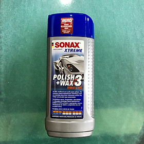 Dung dịch đánh bóng sơn xe Sonax Xtreme Polish Wax 3 250ml 202100