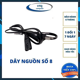 Mua Dây nguồn zin số 8 dây nguồn 2 pin dài 1M 1.5M loại tốt 2 chấu.vtq.computer