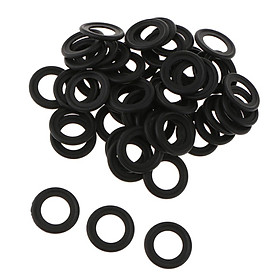 50 Pieces M14 Rubber Oil Drain Plug,  Washer Seals for F5TZ 6734 BA