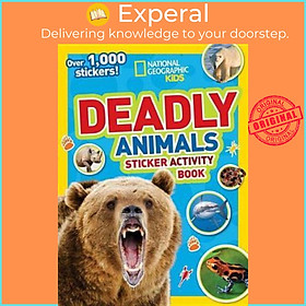 Sách - National Geographic Kids Fierce Animals Sticker Activity Book by National Geographic Kids (US edition, paperback)