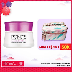 Kem Dưỡng Trắng Da Kiềm Dầu Ban Ngày Pond's Flawless Radiance Derma+ (50g)