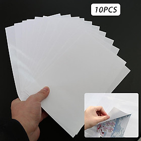Set of 10Pcs  Release Paper, A5 Paint by Number Kits Dustproof Nonstick Covers for  Supplies, DIY Cross Stitch