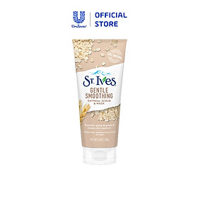 Sữa Rửa Mặt ST.IVES Tẩy Da Chết Chiết Xuất Yến Mạch 170g USA