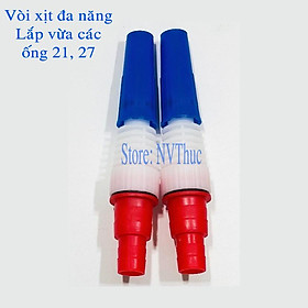 Mua Đầu vòi tưới đa năng có chế độ phun tưới hoan lan cây cảnh rau màu hoặc tạo thành tia nước mạnh để xịt rửa sân vườn