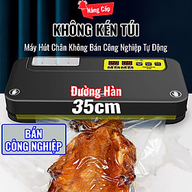 Mua Máy hút chân không thực phẩm NT35 bán công nghiệp  đường hàn lớn 35cm  tự động và không kén túi  tích hợp tính năng thổi phồng  hàng chính hãng