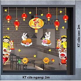 Mua DECAL TRANG TRÍ TRUNG THU 2023  COMBO SỐ 36