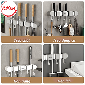 Mua Giá móc treo kẹp chổi và đồ dùng thông minh gọn gàng bền đẹp
