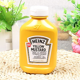 Mù Tạt Vàng HEINZ 225g - Yellow Mustard Heinz