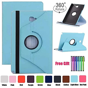 For Samsung Galaxy Tab A 10.1 P580 P585 w/S Pen 360°Rotate Stand Leather Case Cover