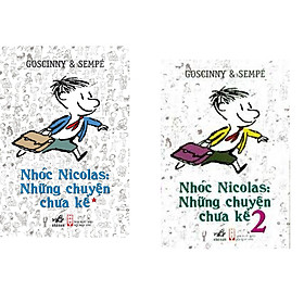 Combo 2 cuốn sách: Nhóc Nicolas: Những chuyện chưa kể Tập 1   + Nhóc Nicolas: Những chuyện chưa kể Tập 2